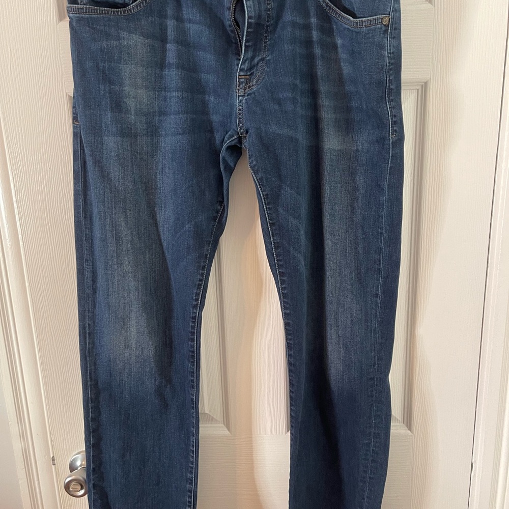 Mavi Men's Blue Straight Jeans